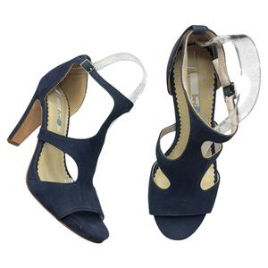 Boden Navy and Silver Women's Sandals